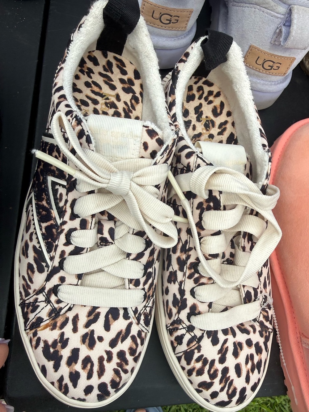 Kate Spade Leopard Print Women's sneakers new